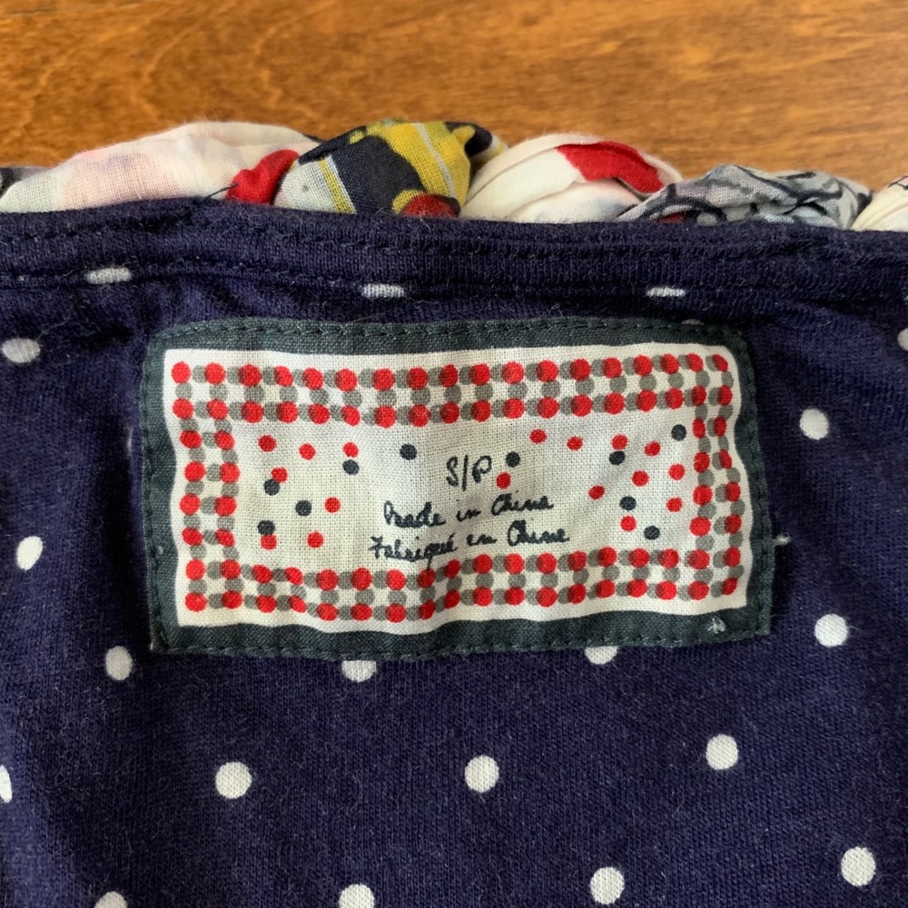 Anthropologie Polka Dot Tank Top Size Small - Picture 3 of 4